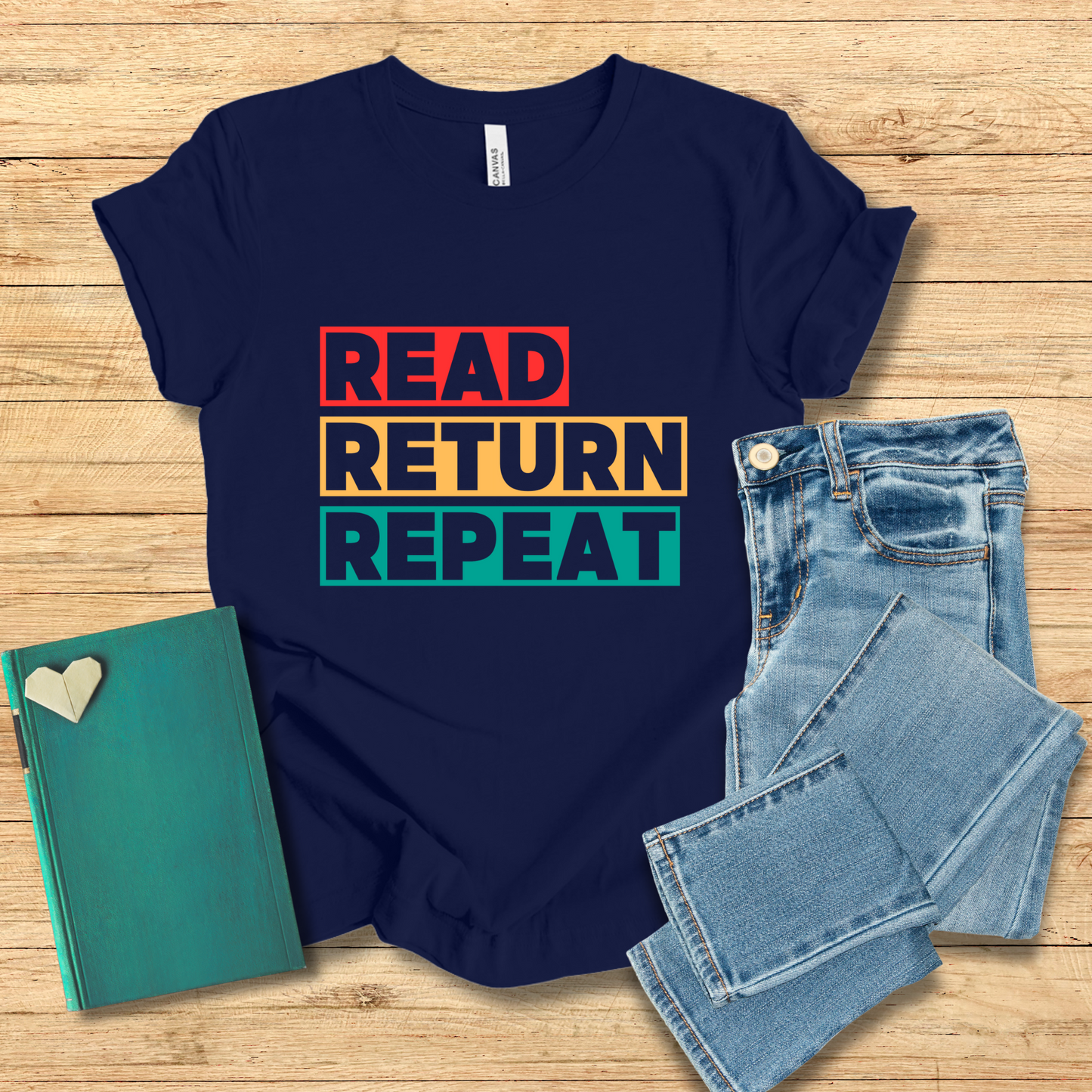 Read Return Repeat Tee