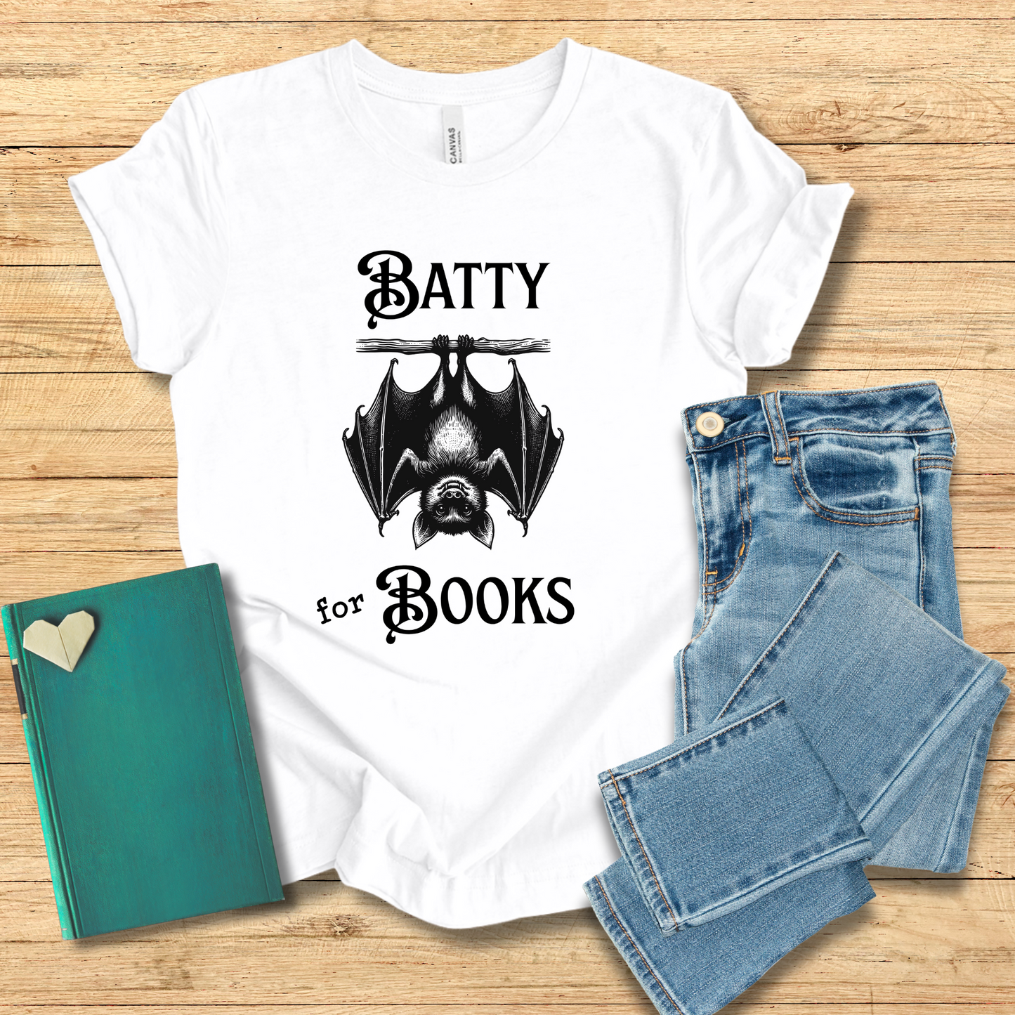 Batty for Books Tee