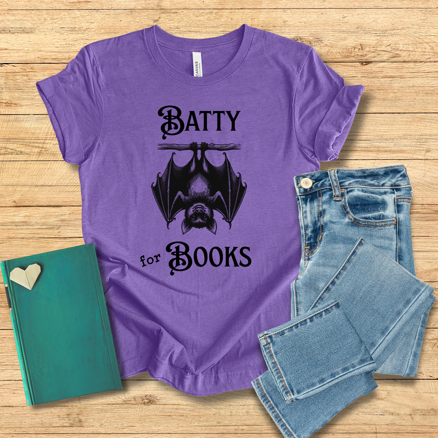 Batty for Books Tee