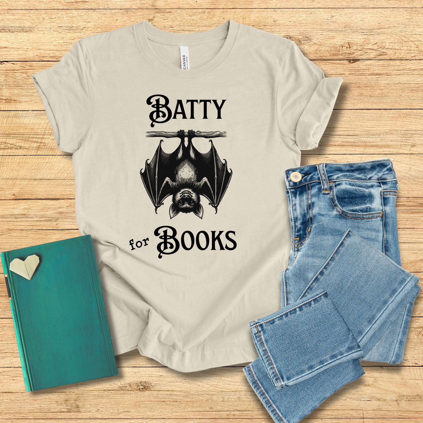 Batty for Books Tee