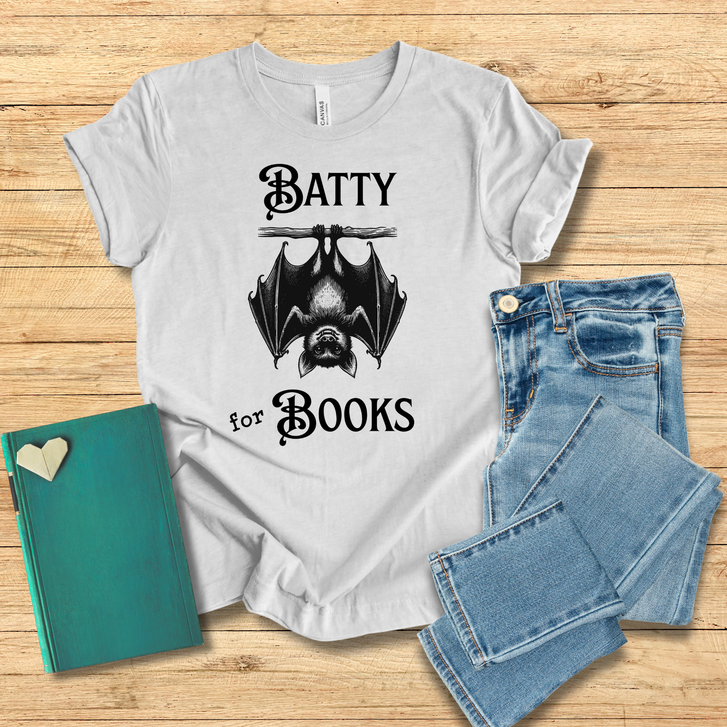 Batty for Books Tee