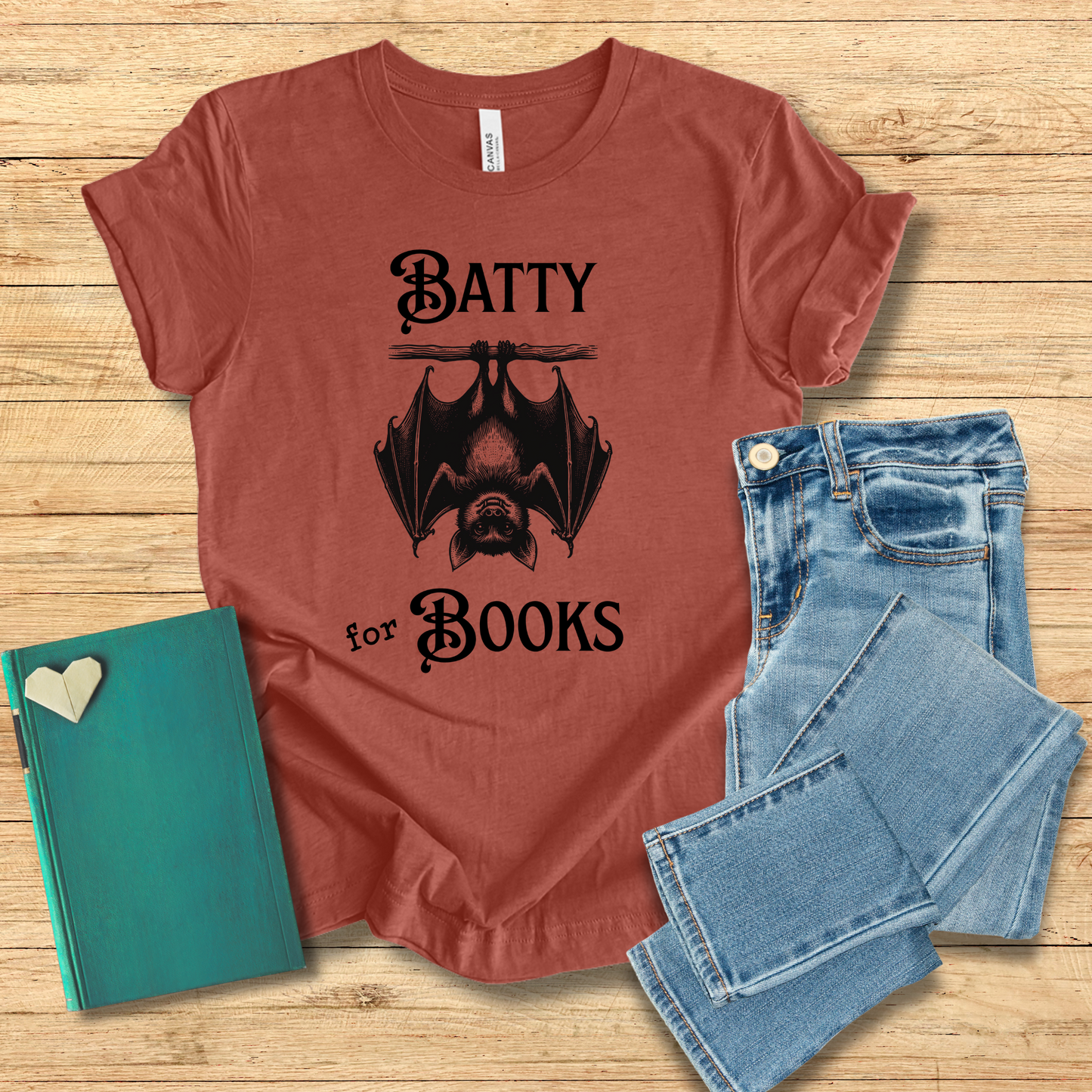 Batty for Books Tee