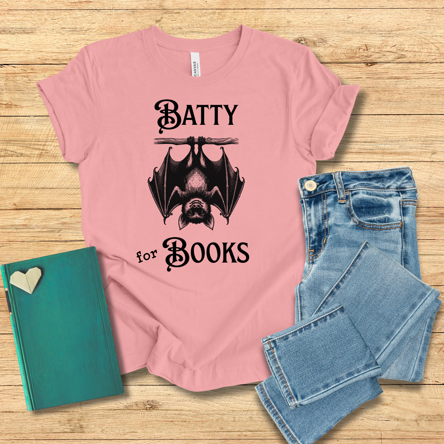 Batty for Books Tee