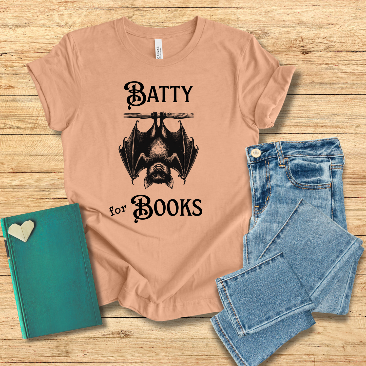 Batty for Books Tee