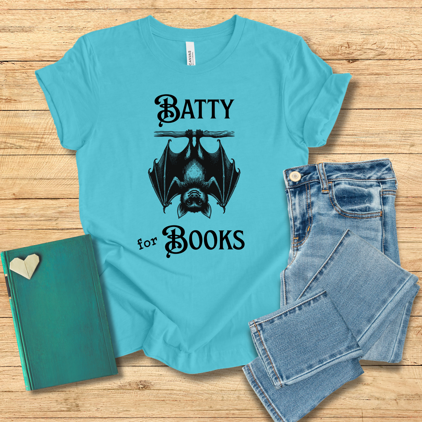 Batty for Books Tee