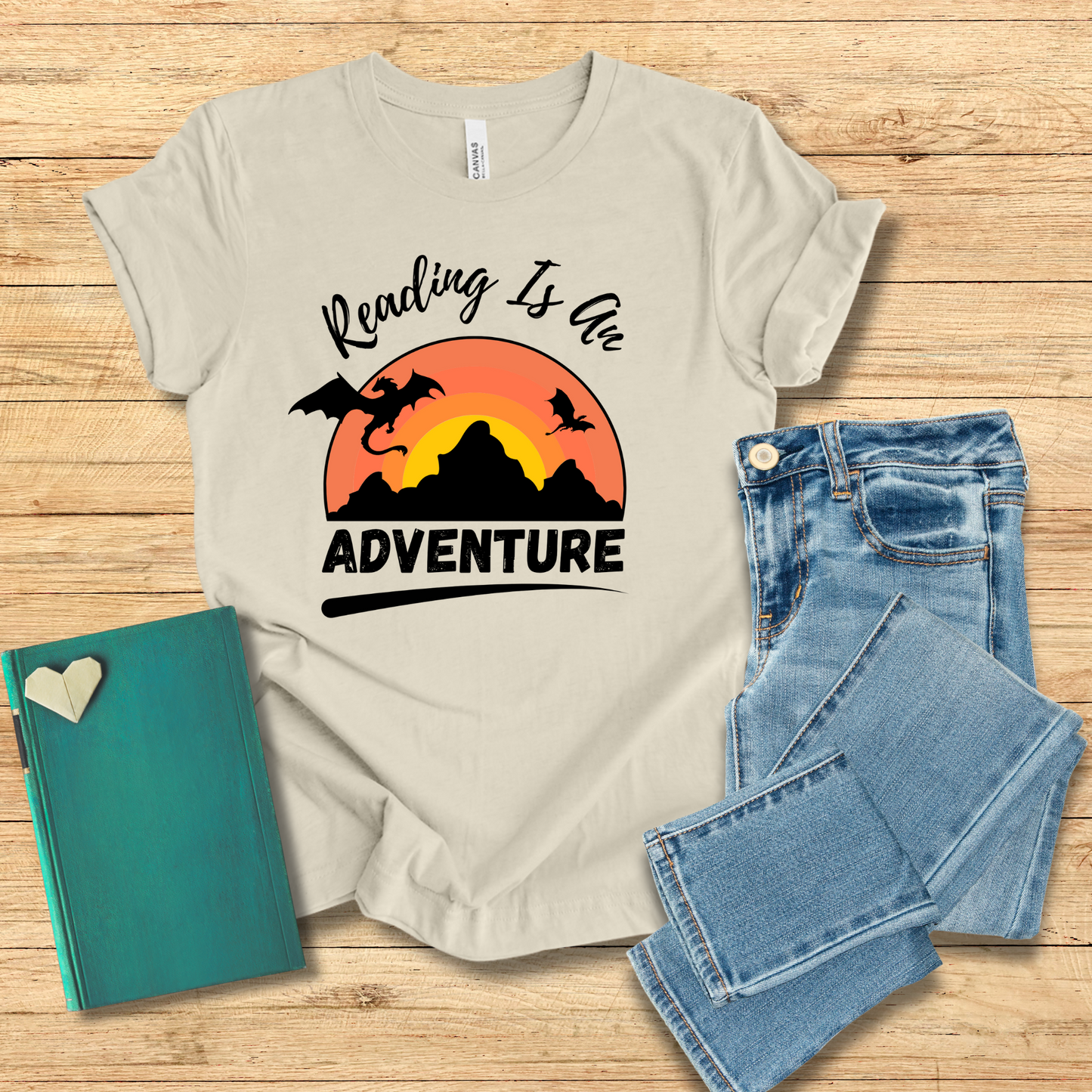 Reading is an Adventure Tee