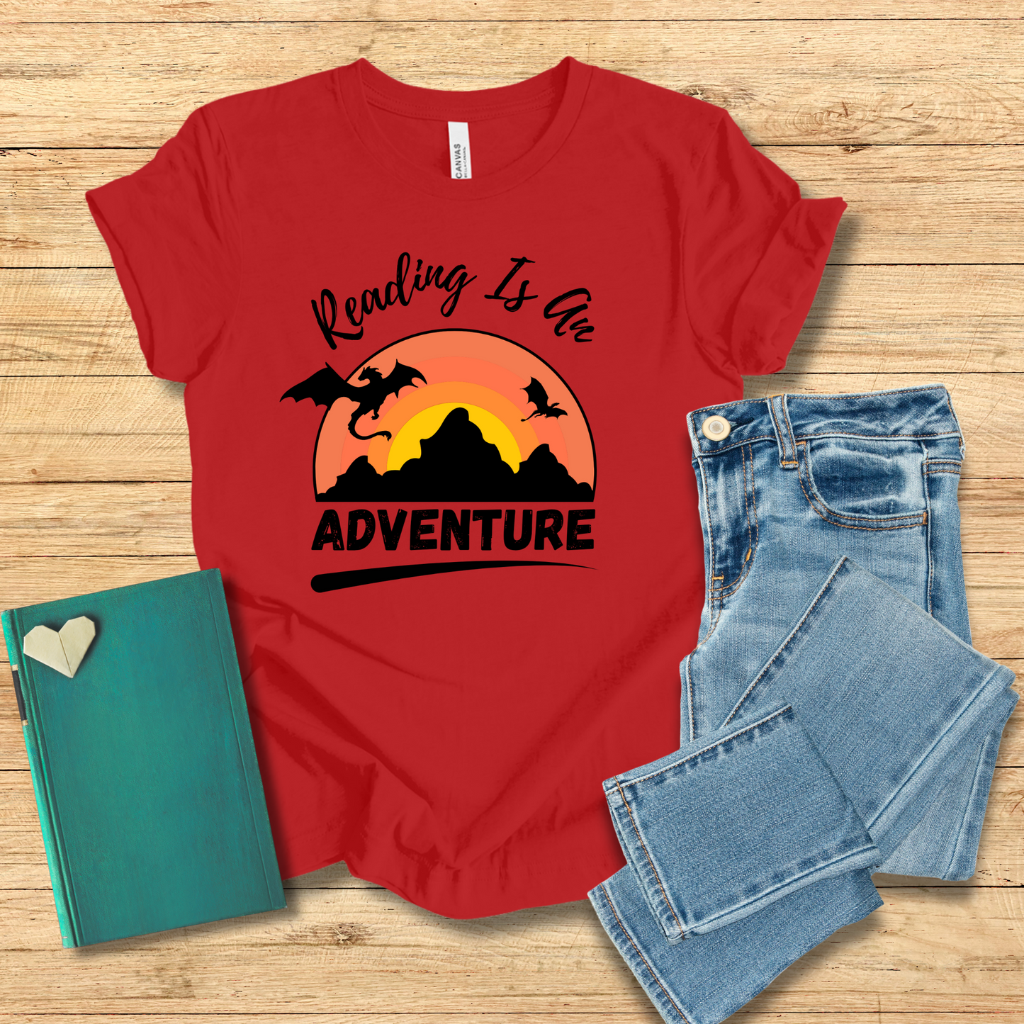 Reading is an Adventure Tee