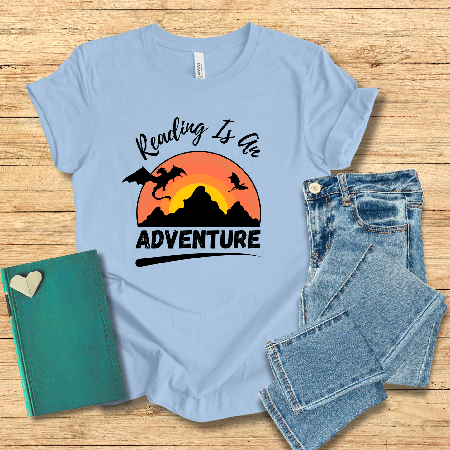 Reading is an Adventure Tee