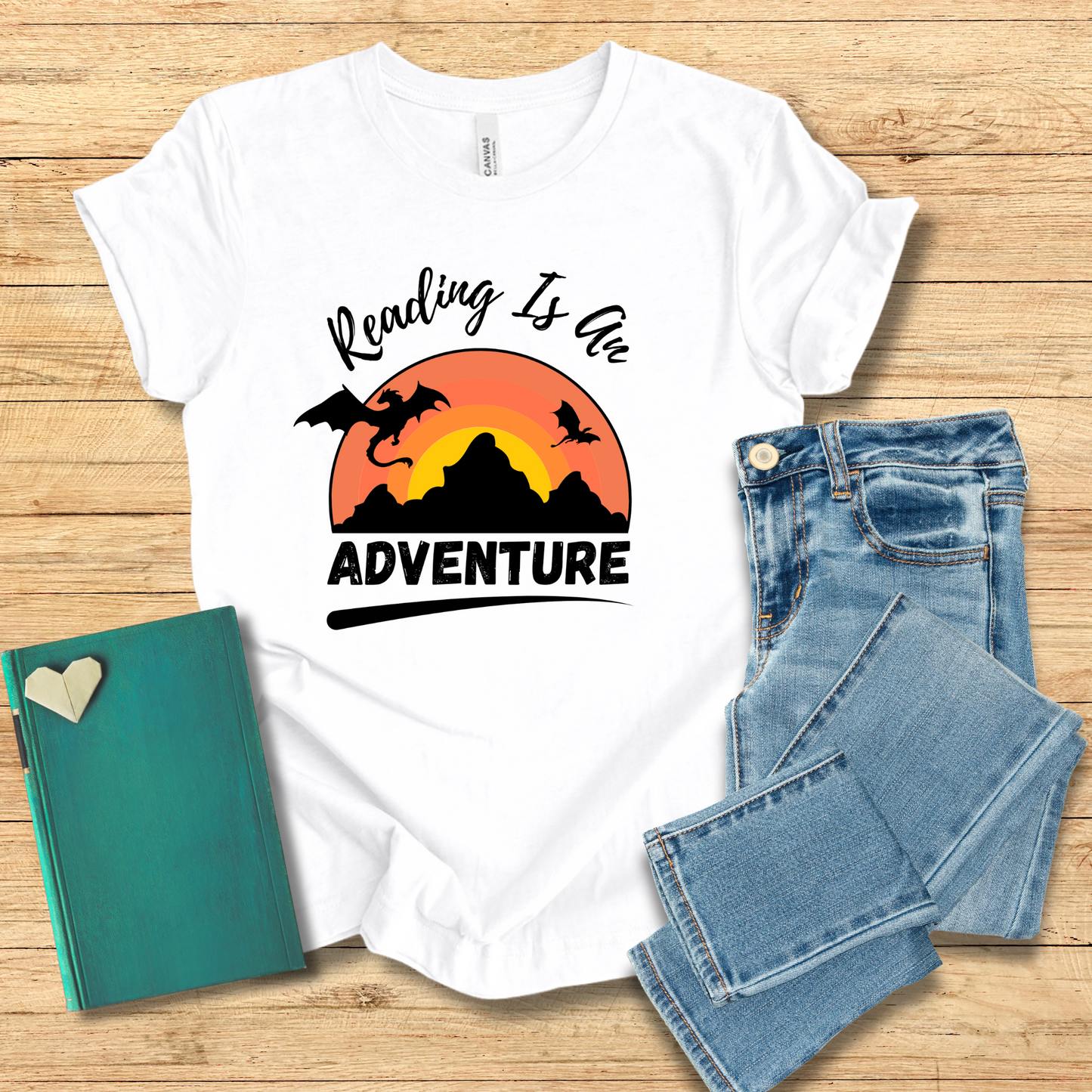 Reading is an Adventure Tee