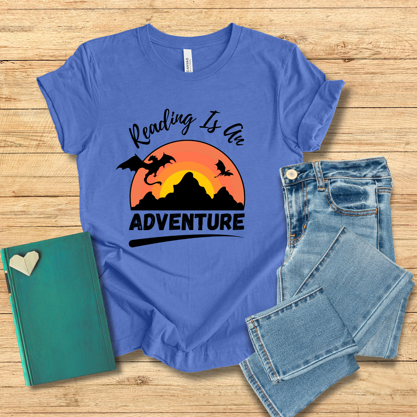 Reading is an Adventure Tee