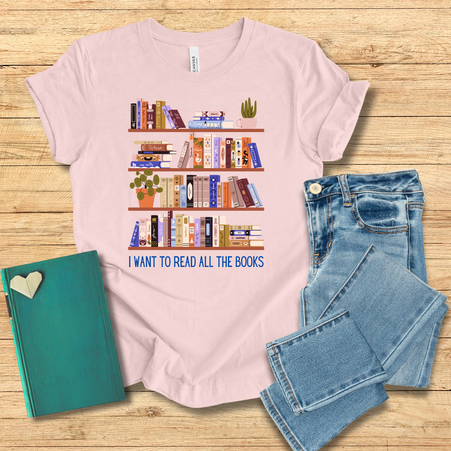 I Want To Read All The Books Tee