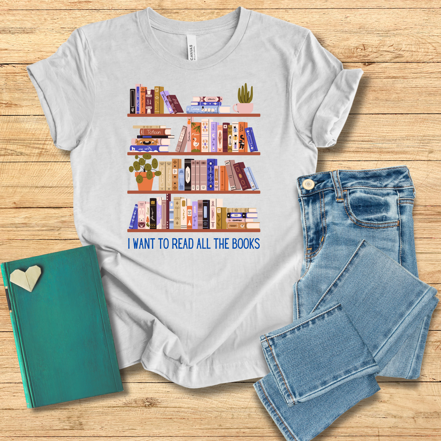 I Want To Read All The Books Tee