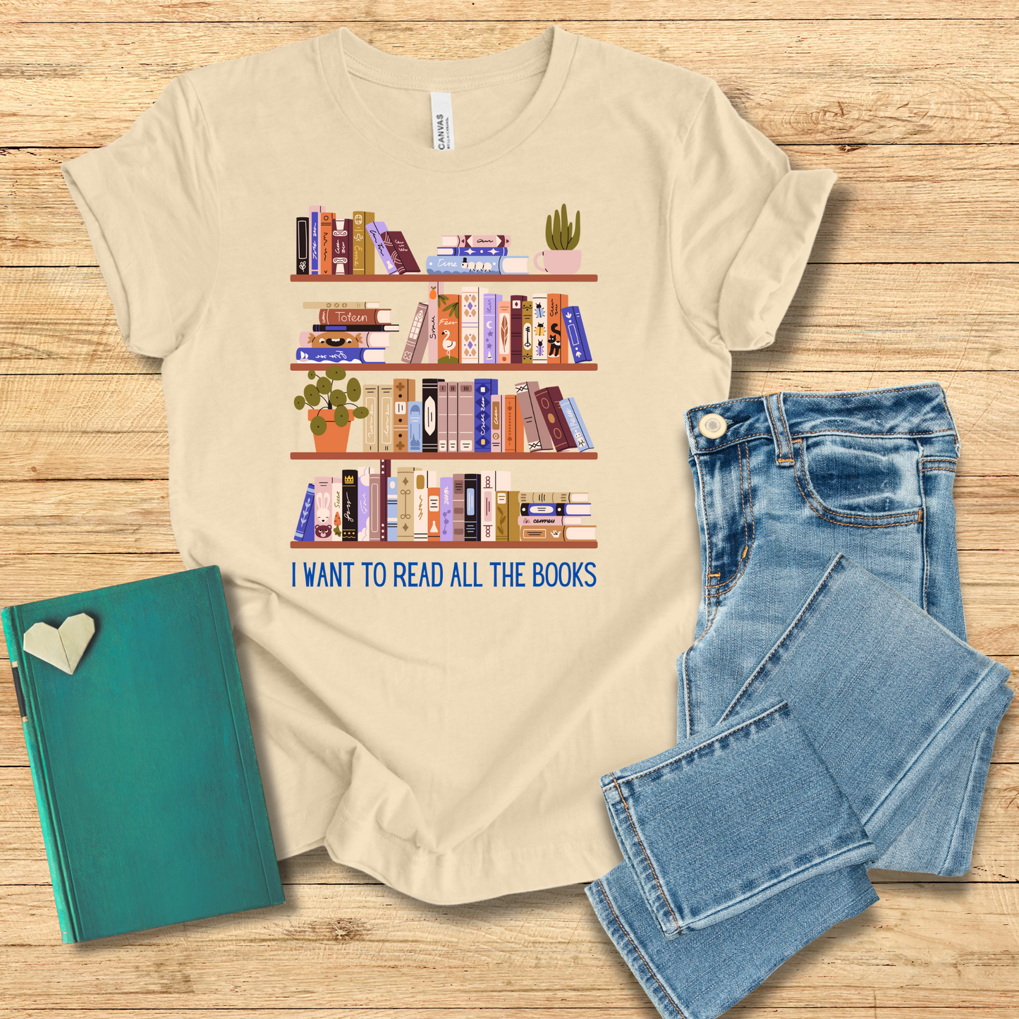 I Want To Read All The Books Tee