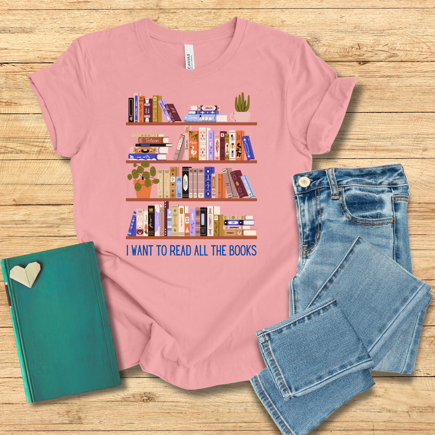 I Want To Read All The Books Tee