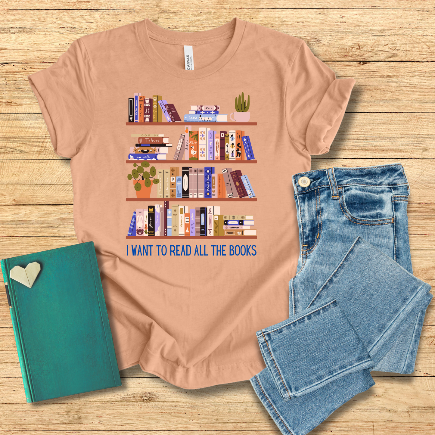 I Want To Read All The Books Tee