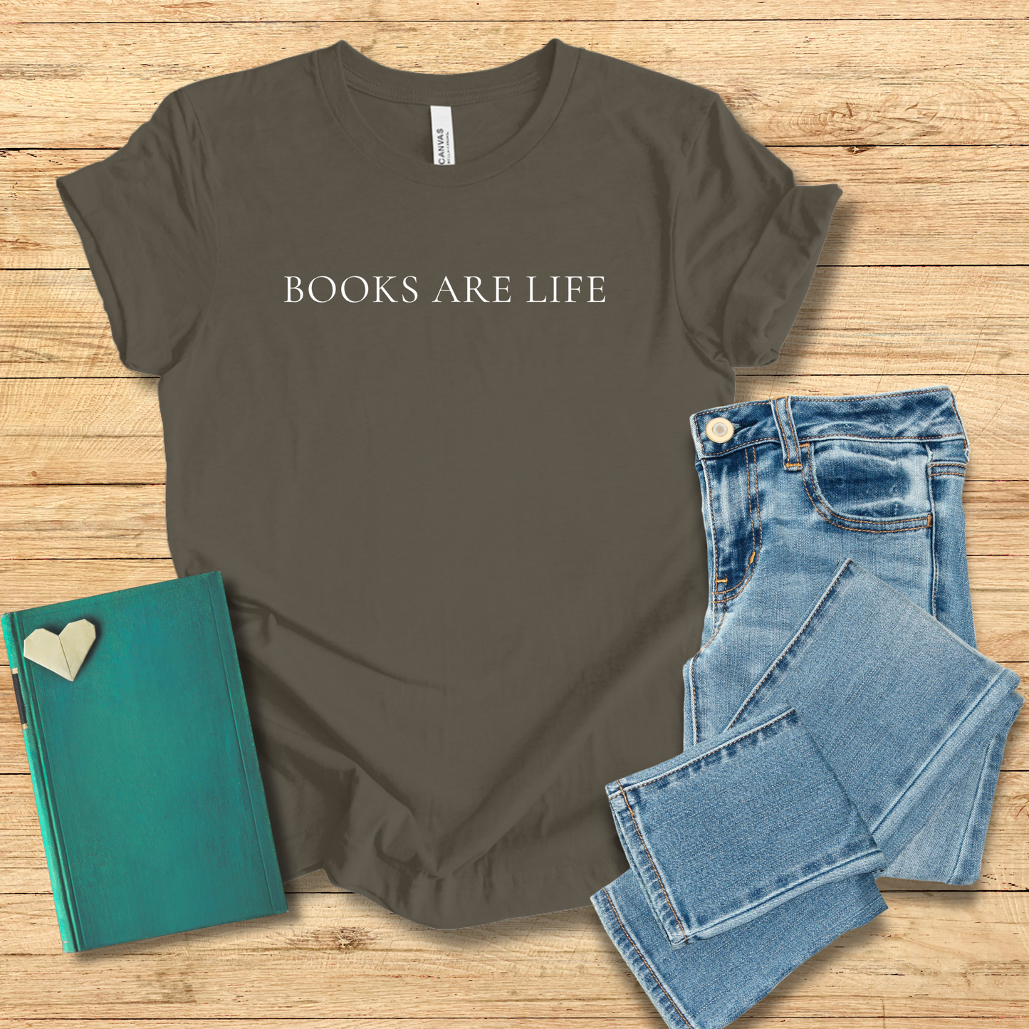 Books Are Life Tee