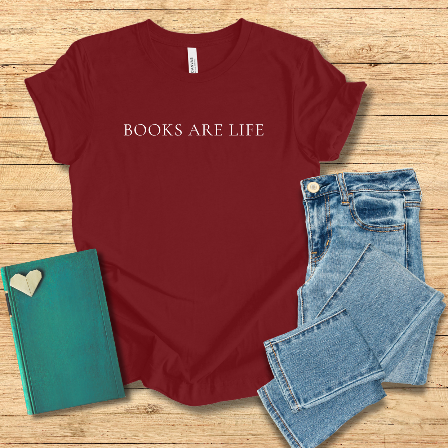 Books Are Life Tee