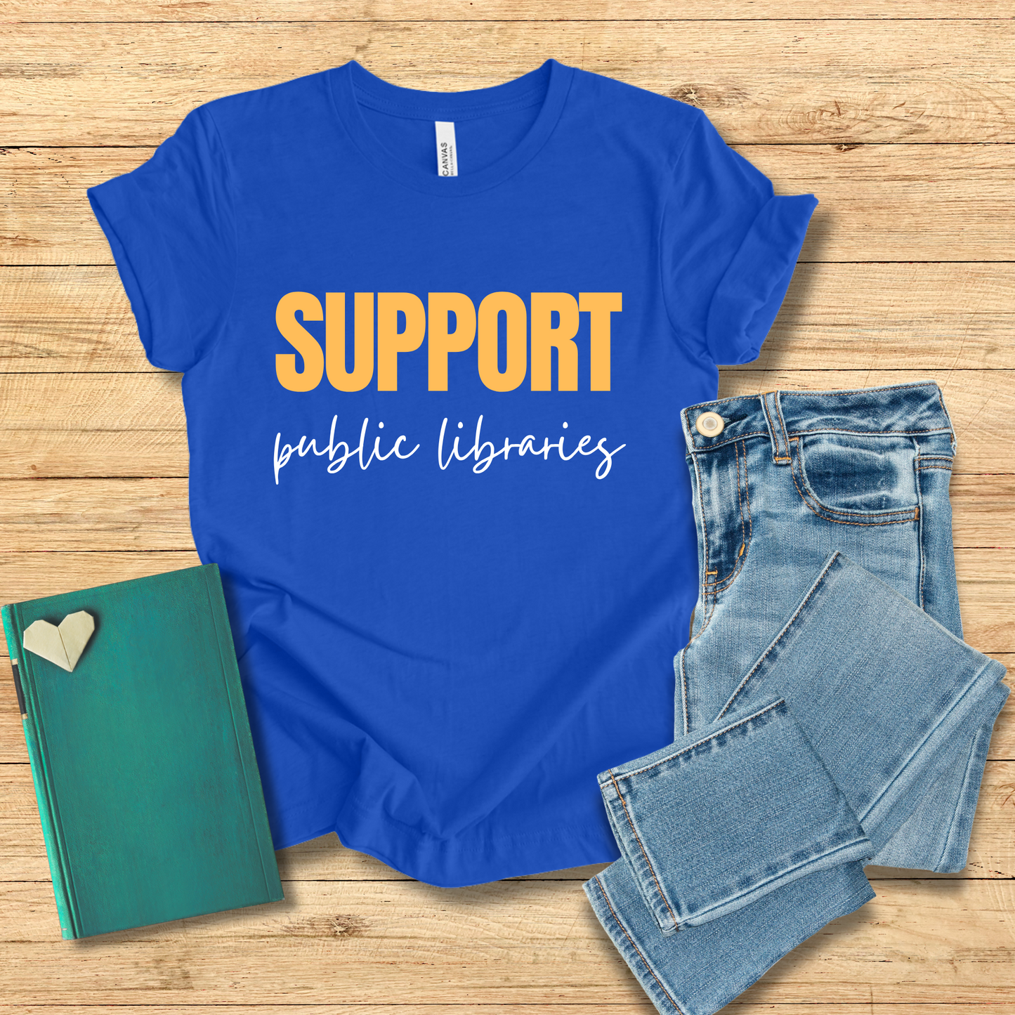 Support Public Libraries Tee