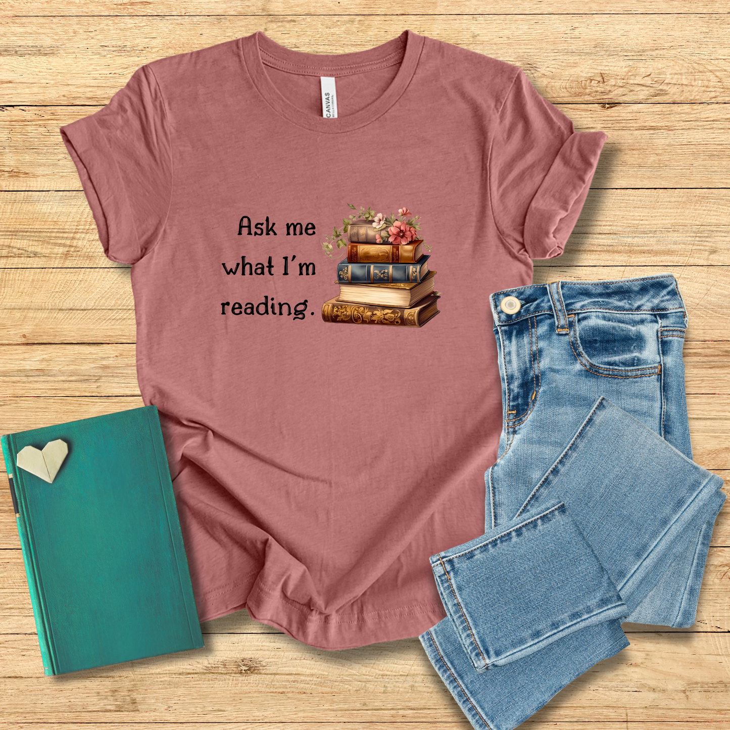 Ask Me What I'm Reading Tee