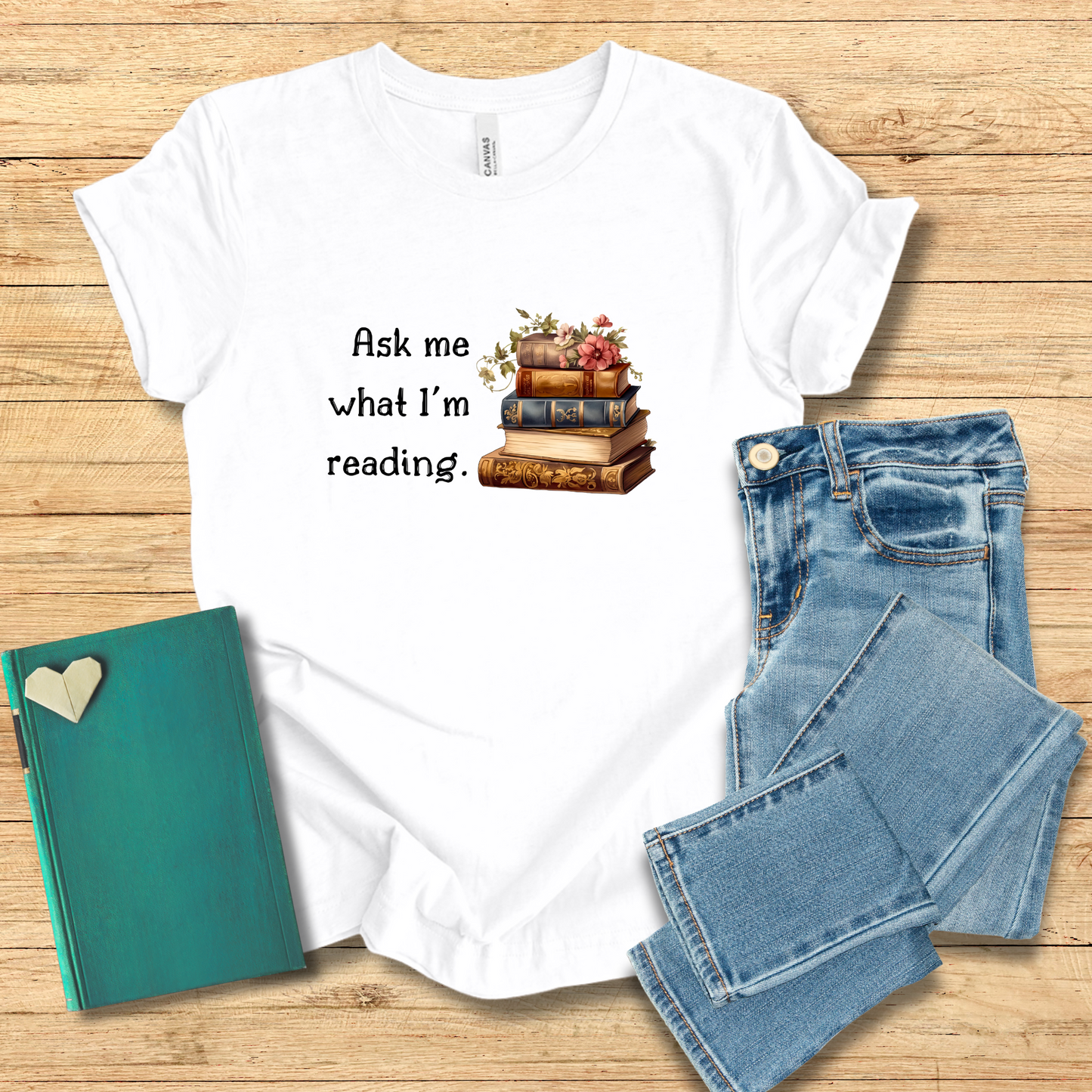 Ask Me What I'm Reading Tee