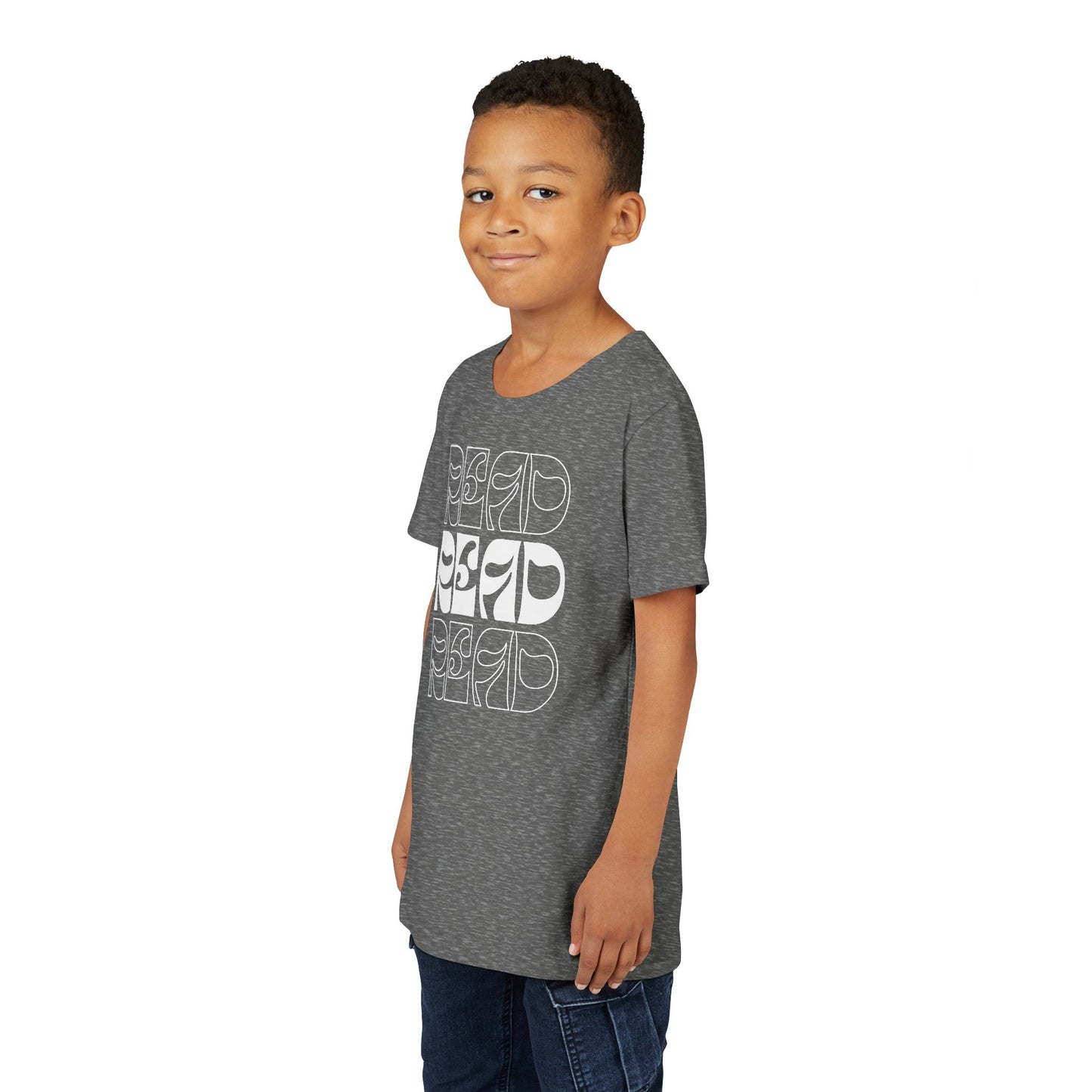 White Lettering Read Children's Tee