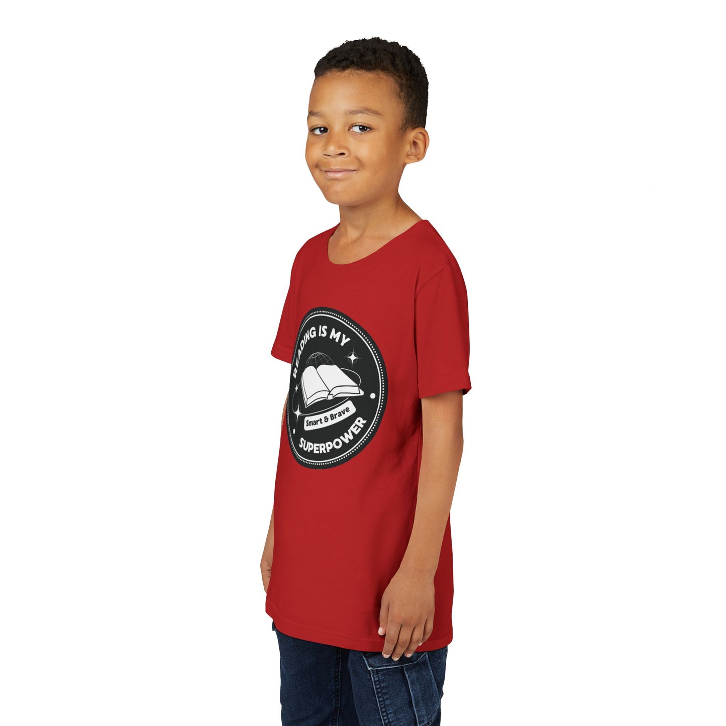 Reading Is My Superpower Children's Tee