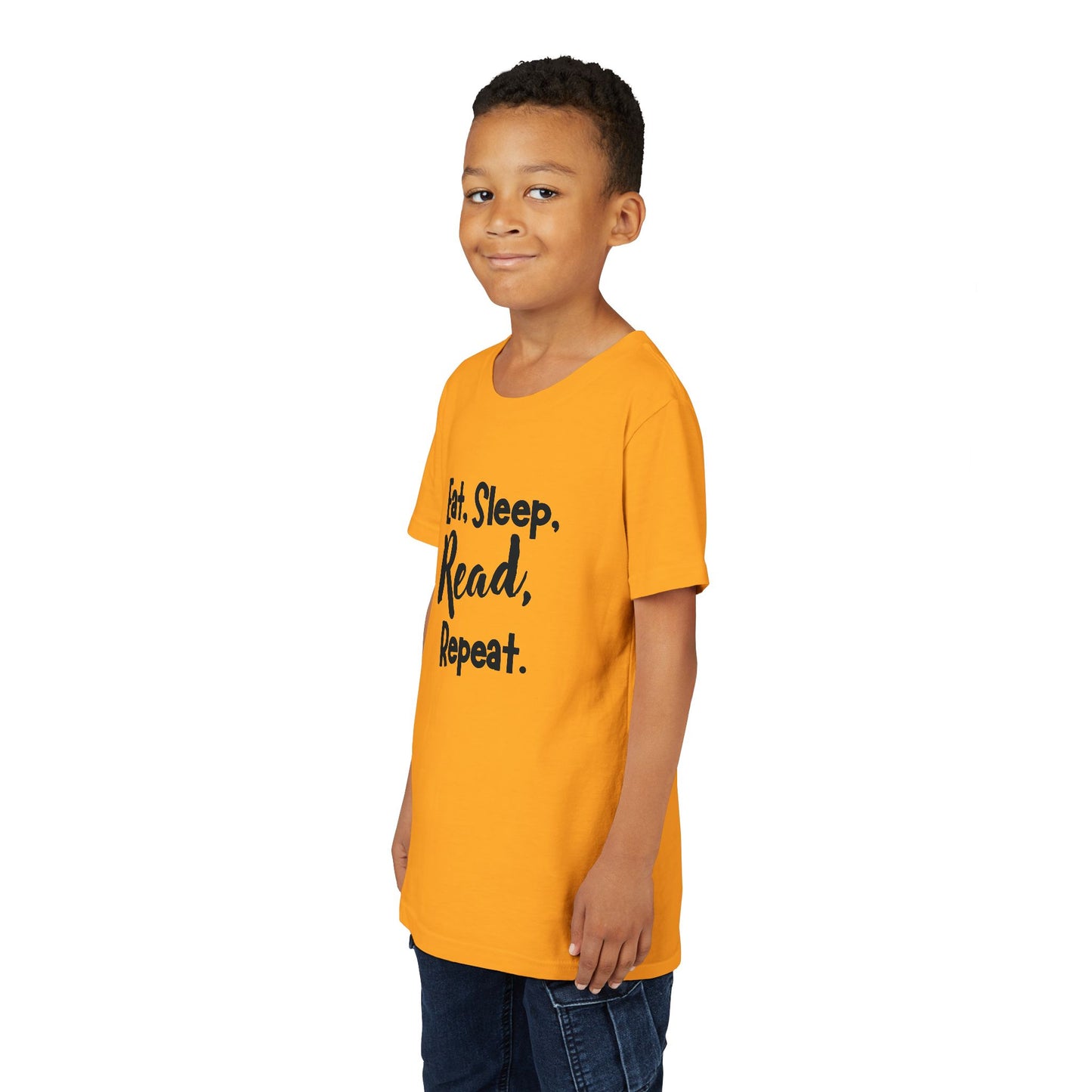 Eat, Sleep, Read, Repeat Children's Tee