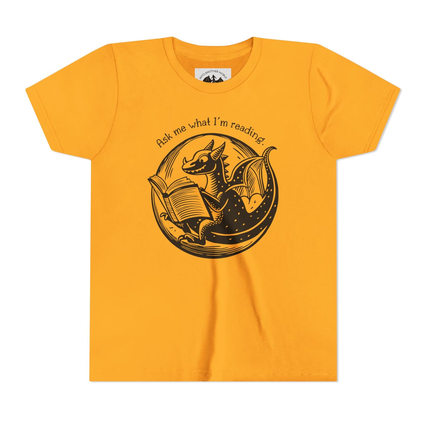 Ask Me What I'm Reading Dragon Children's Tee