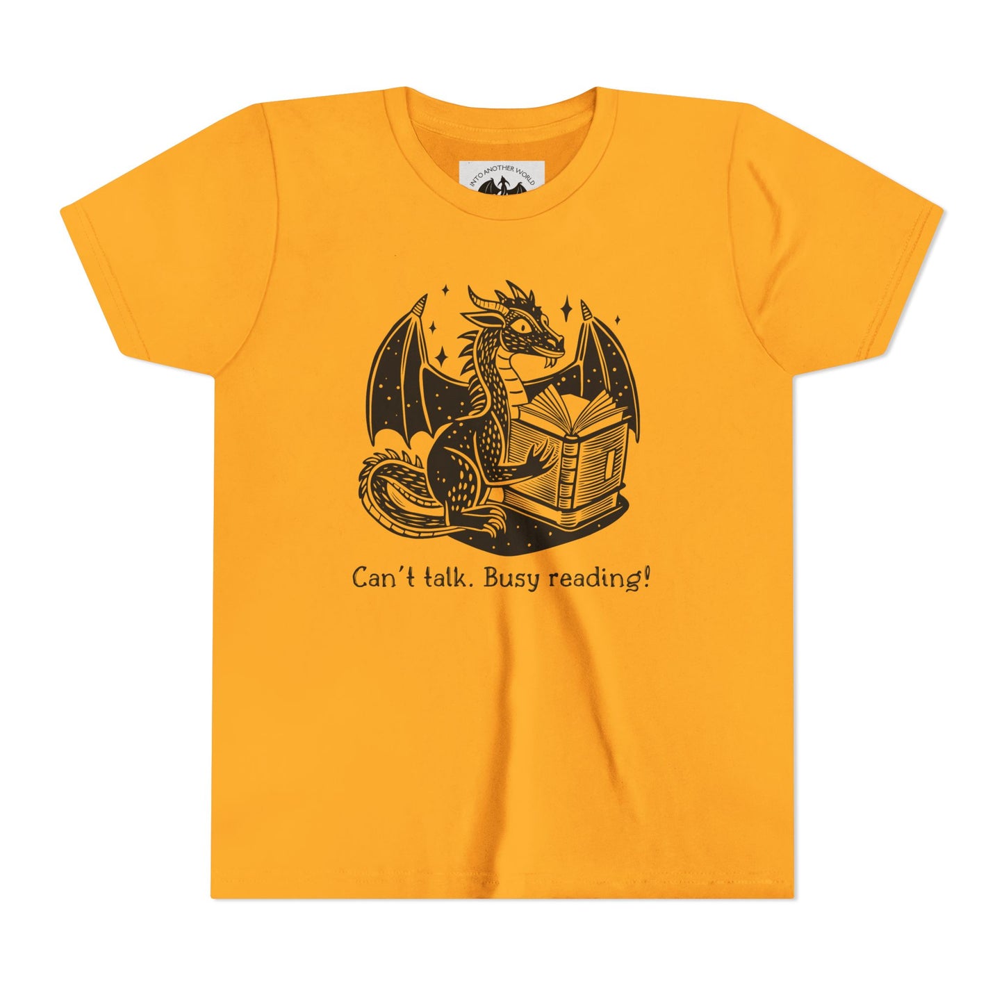 Can't Talk Busy Reading Dragon Children's Tee