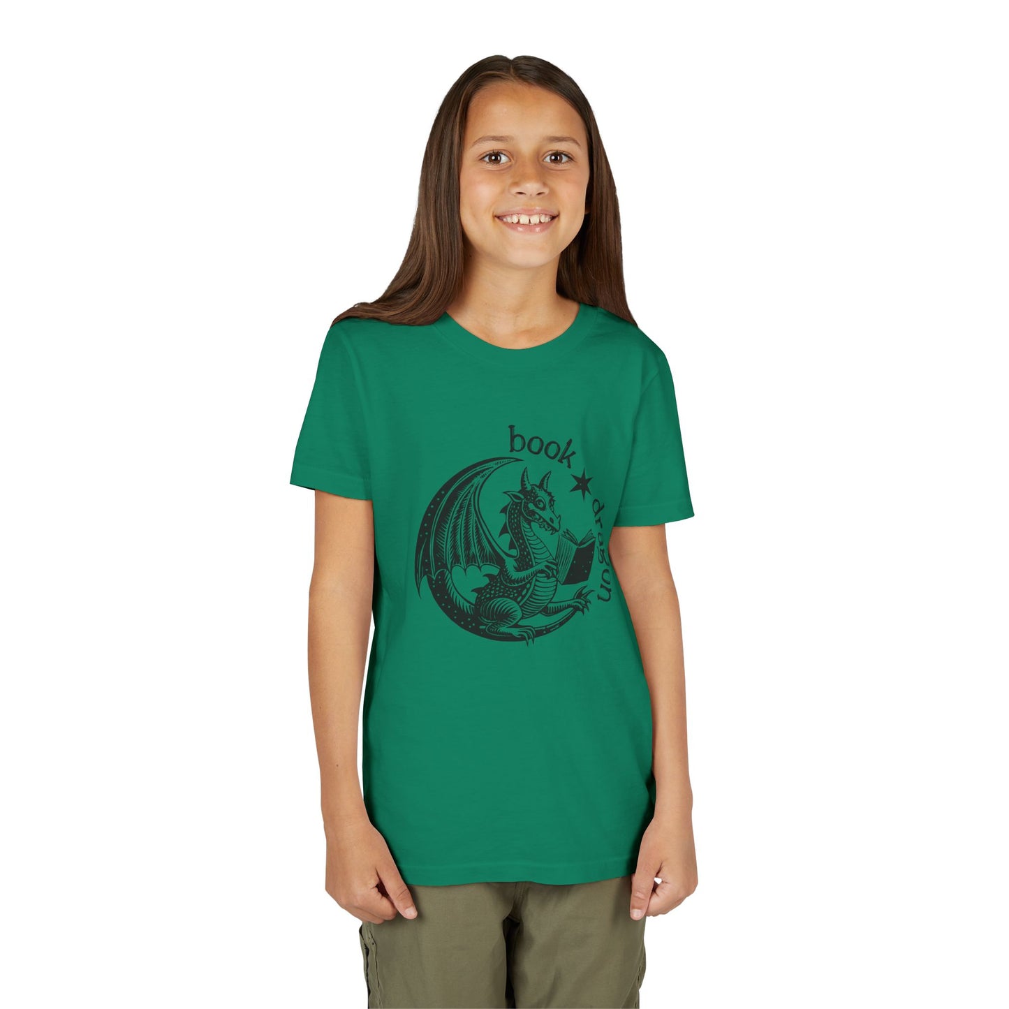 Moon Book Dragon Children's Tee