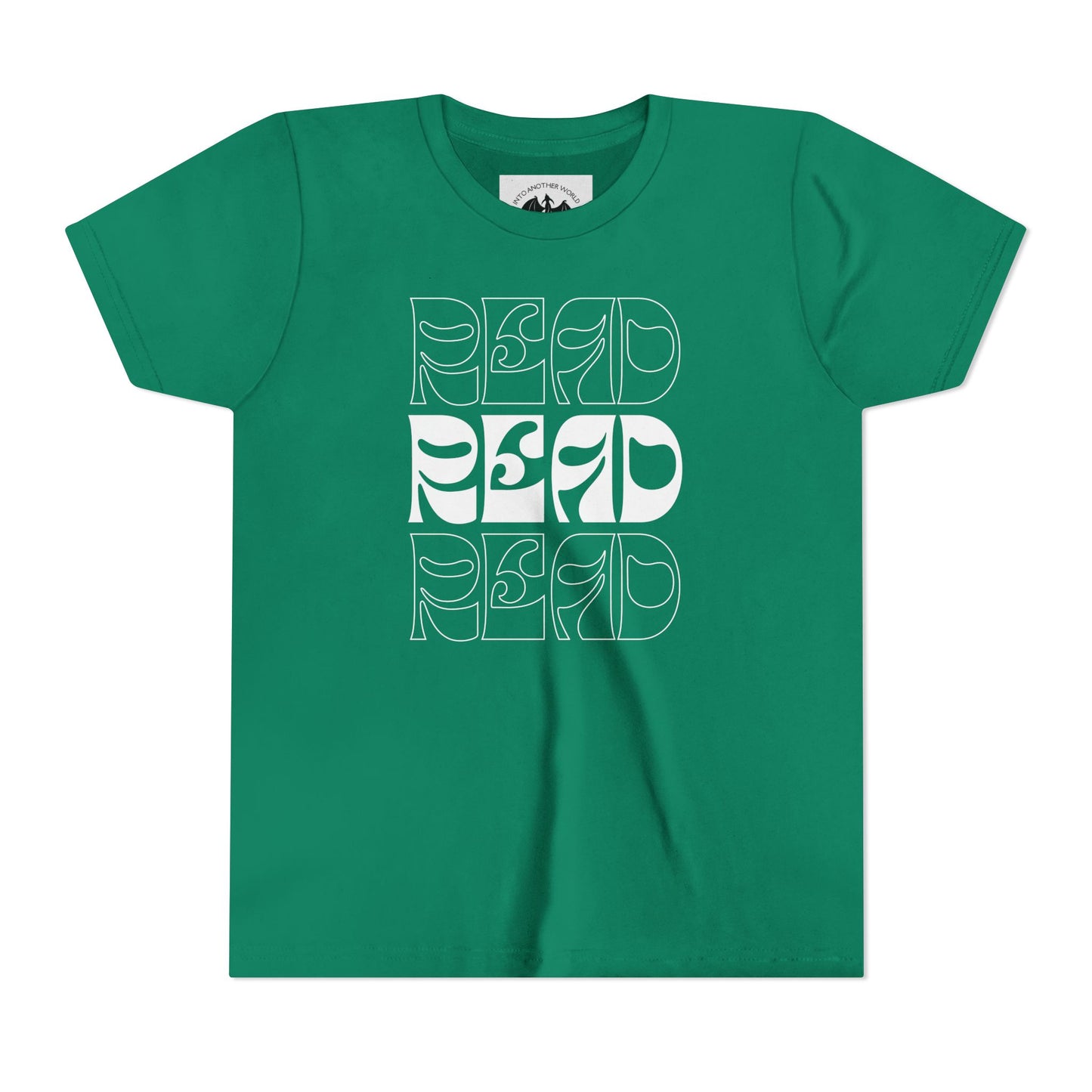 White Lettering Read Children's Tee