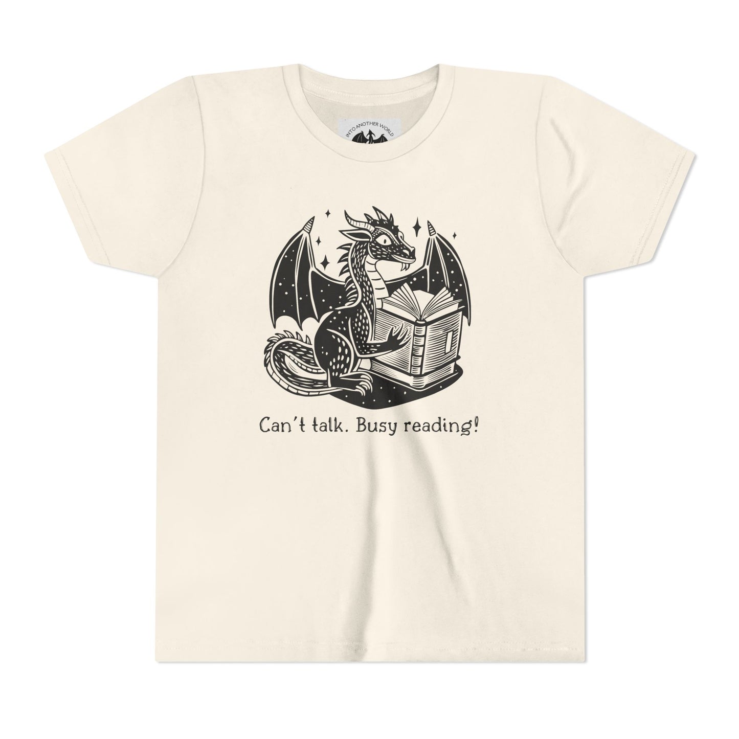 Can't Talk Busy Reading Dragon Children's Tee