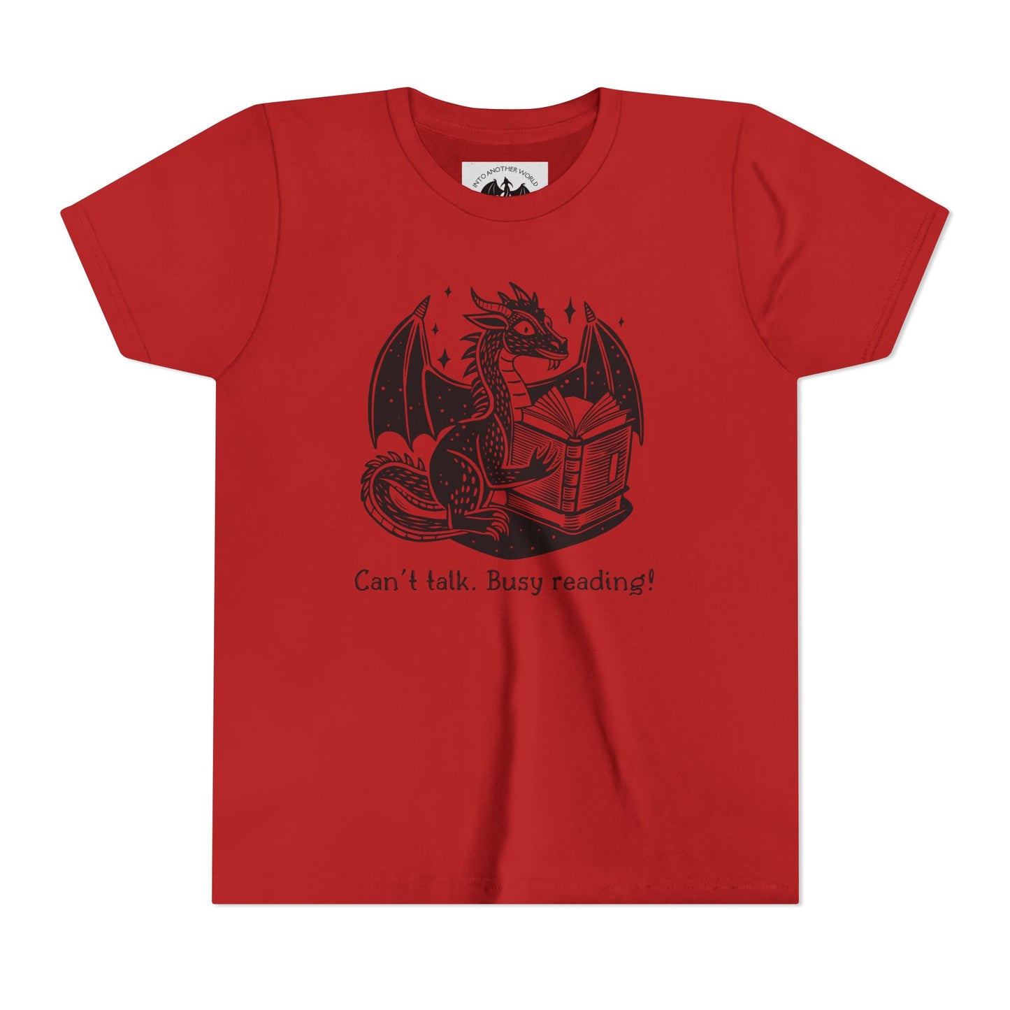 Can't Talk Busy Reading Dragon Children's Tee