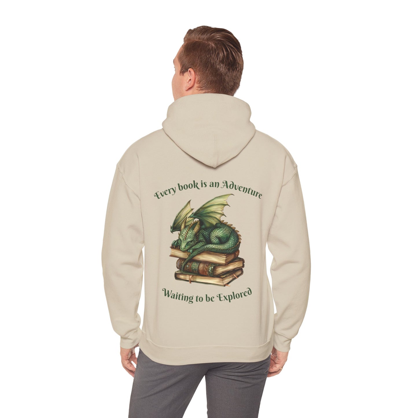 Every Book is an Adventure Hooded Sweatshirt