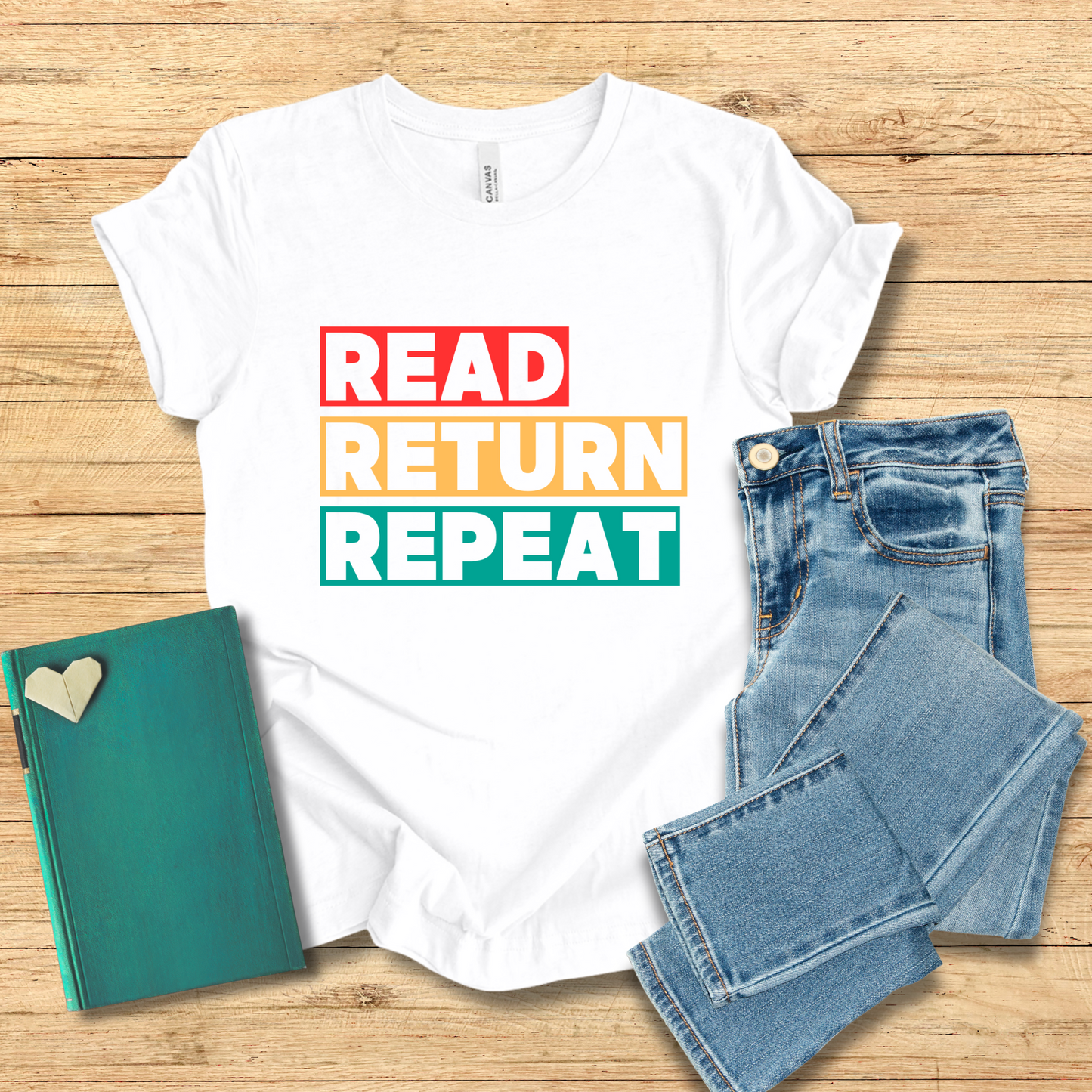 Read Return Repeat Tee