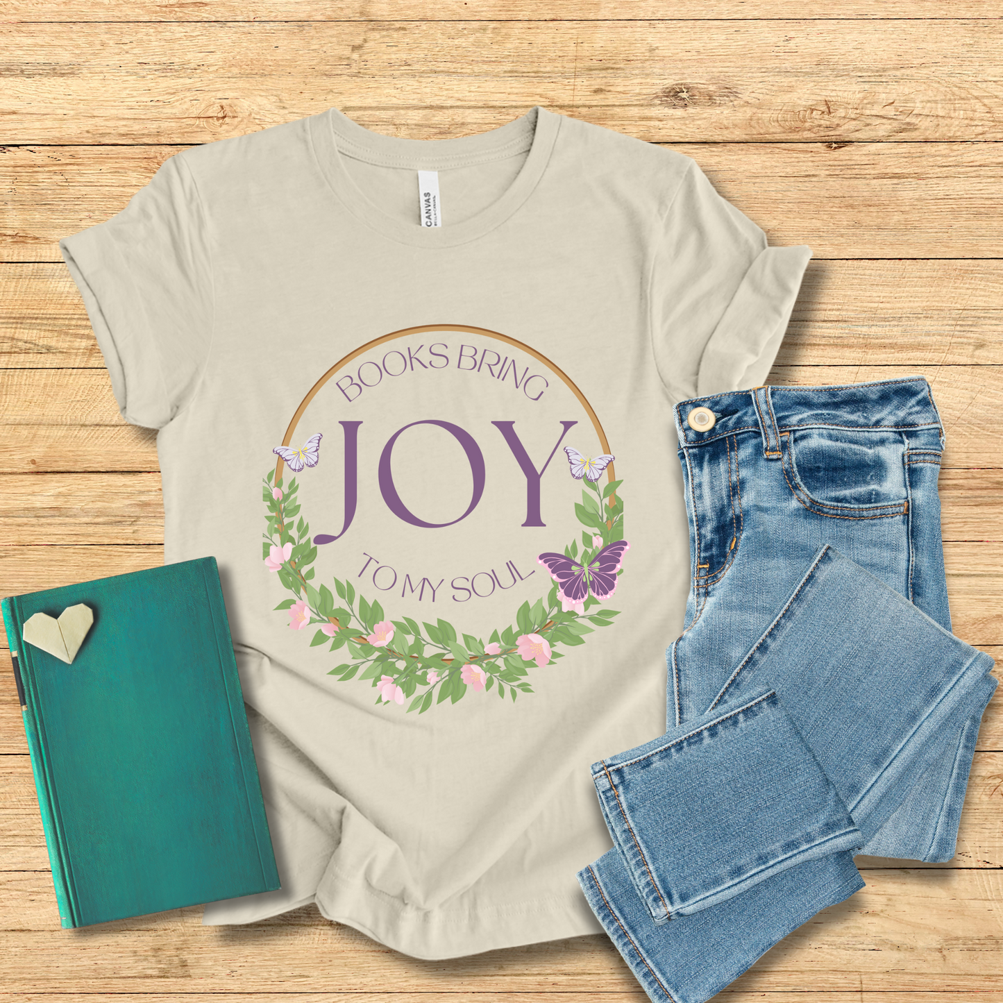 Books Bring Joy Tee