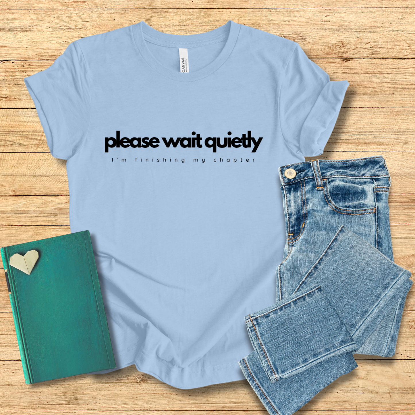 Please Wait Quietly Tee