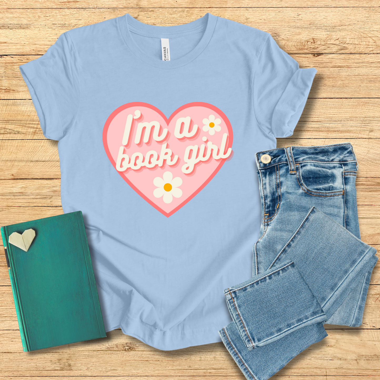 I'm A Book Girl Tee
