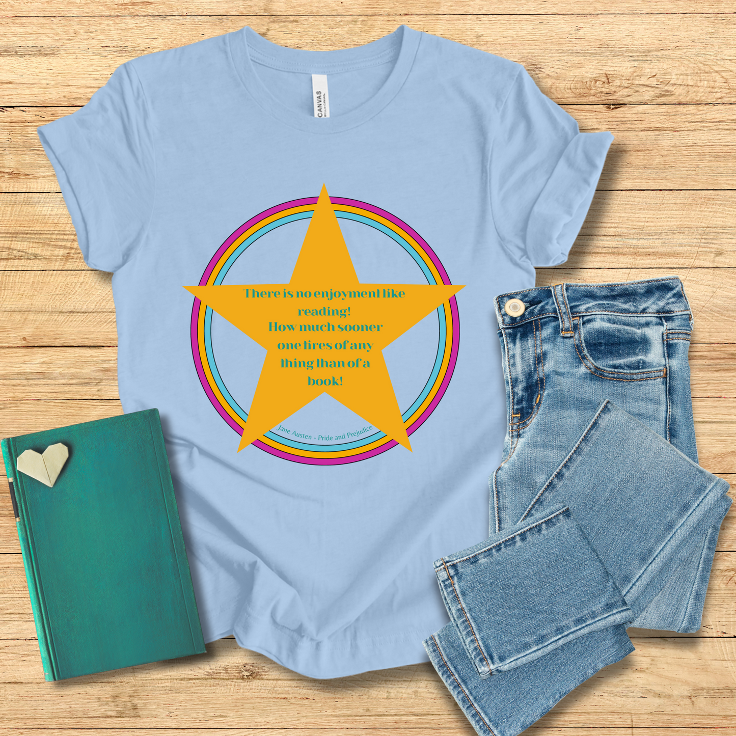 No Enjoyment Like Reading Tee