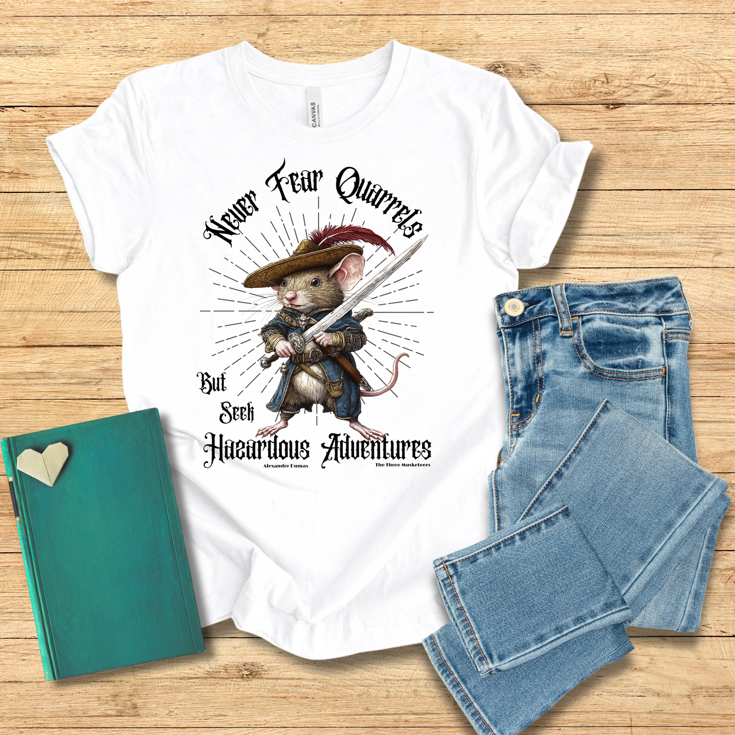 Seek Hazardous Adventures Tee