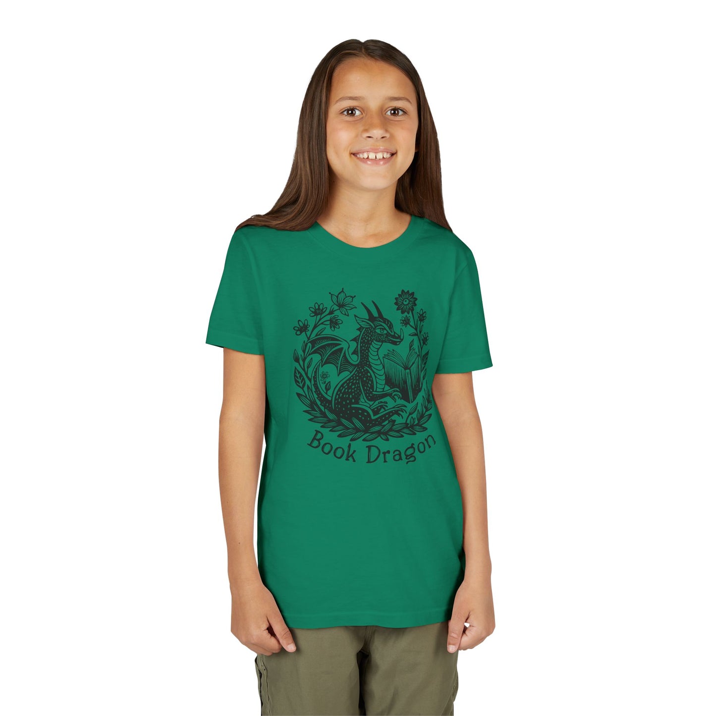 Garden Book Dragon Children's Tee