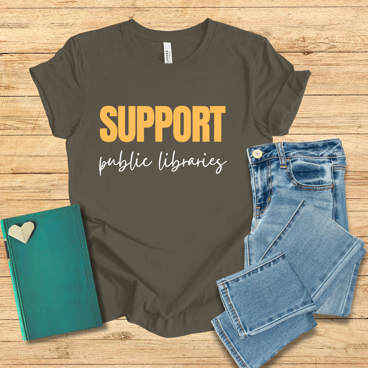 Support Public Libraries Tee