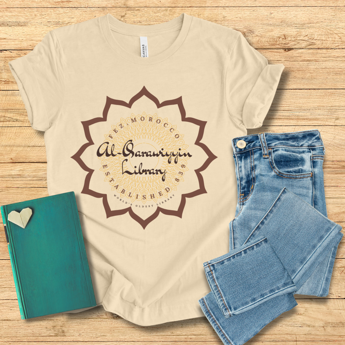 Al-Qarawiyyin Library Medallion Tee