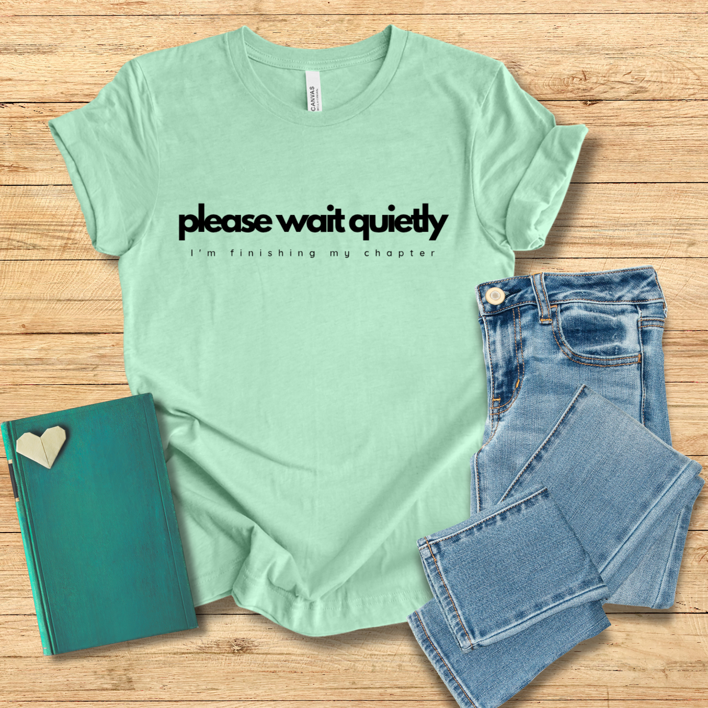 Please Wait Quietly Tee
