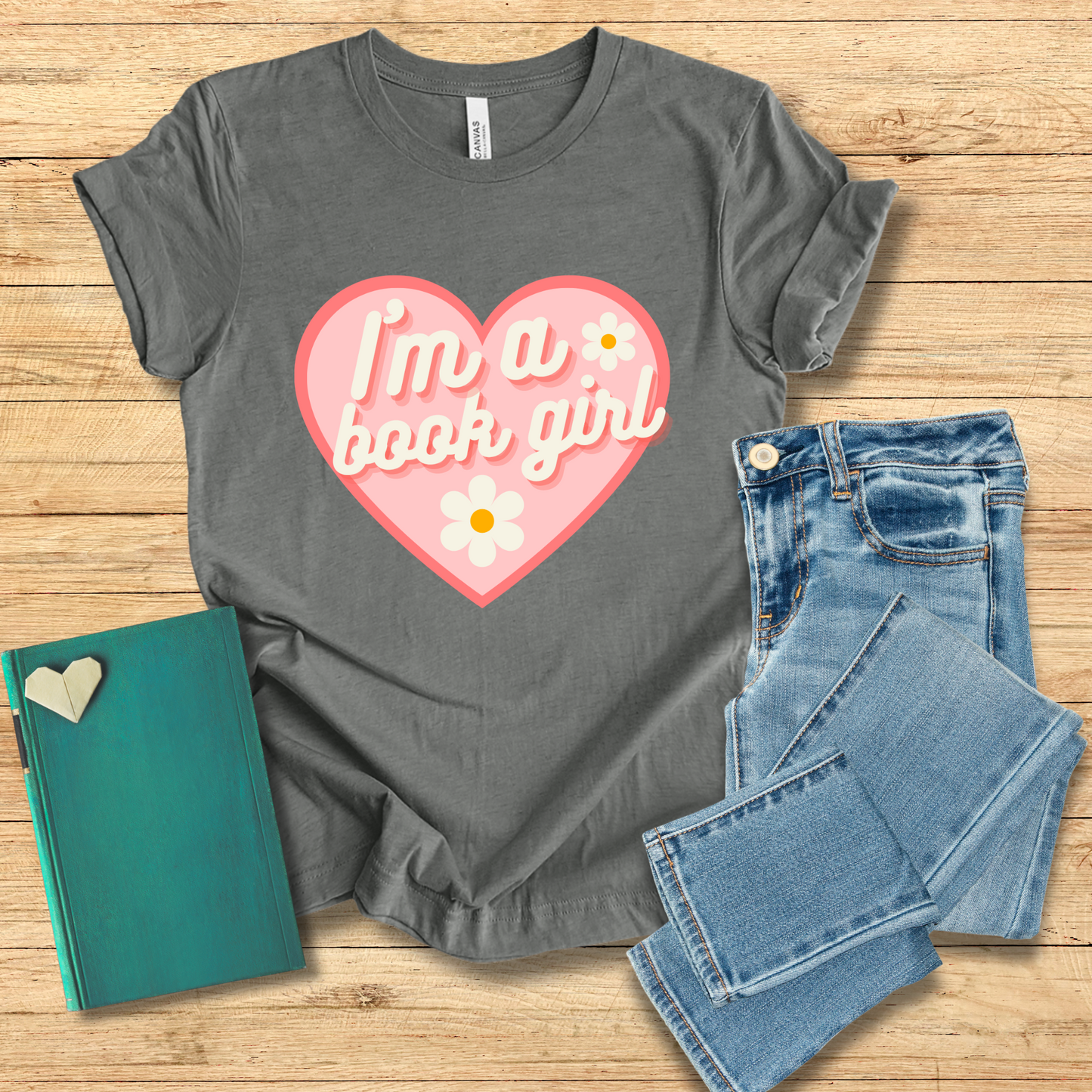 I'm A Book Girl Tee
