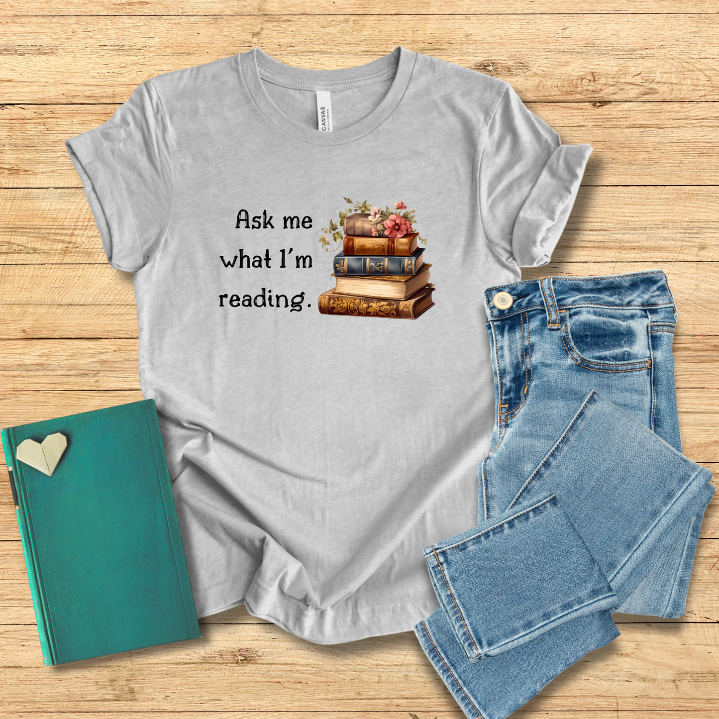 Ask Me What I'm Reading Tee