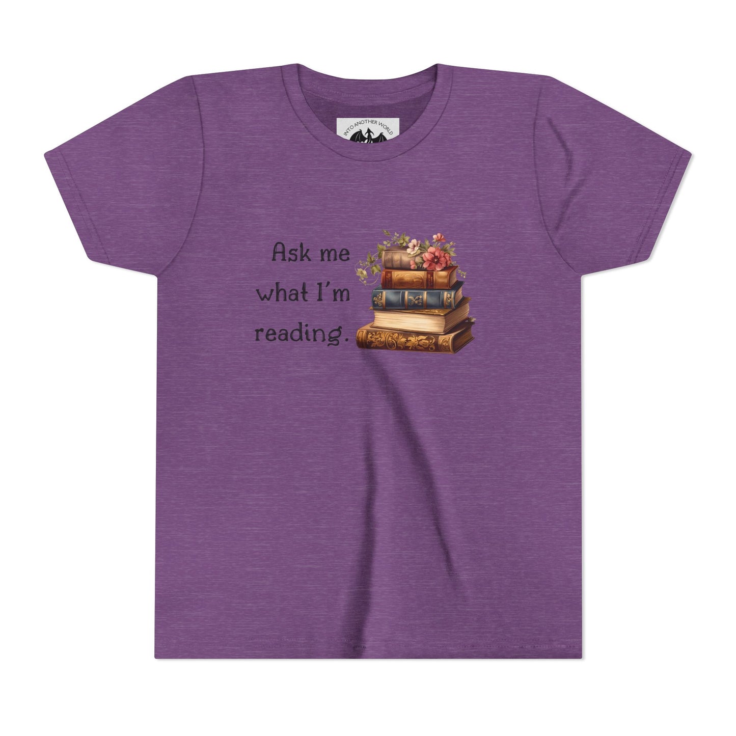 Ask Me What I'm Reading Children's Tee