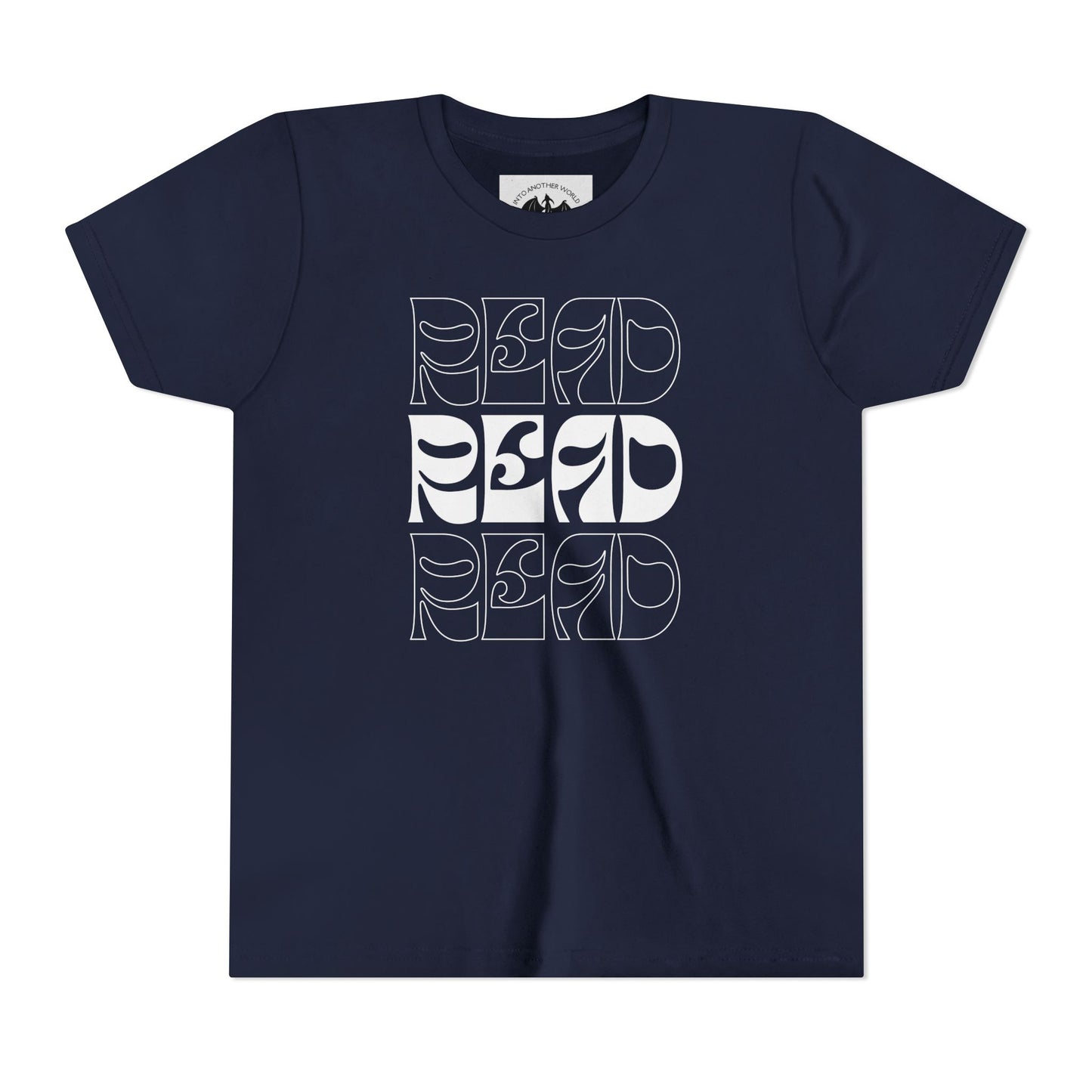White Lettering Read Children's Tee