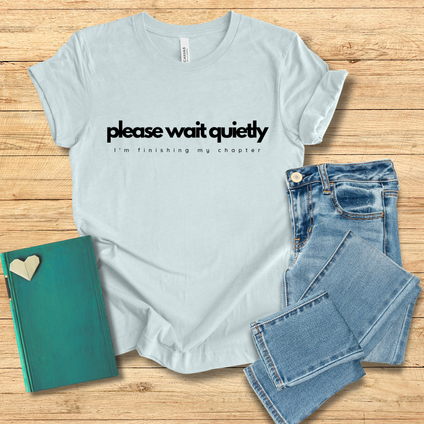 Please Wait Quietly Tee