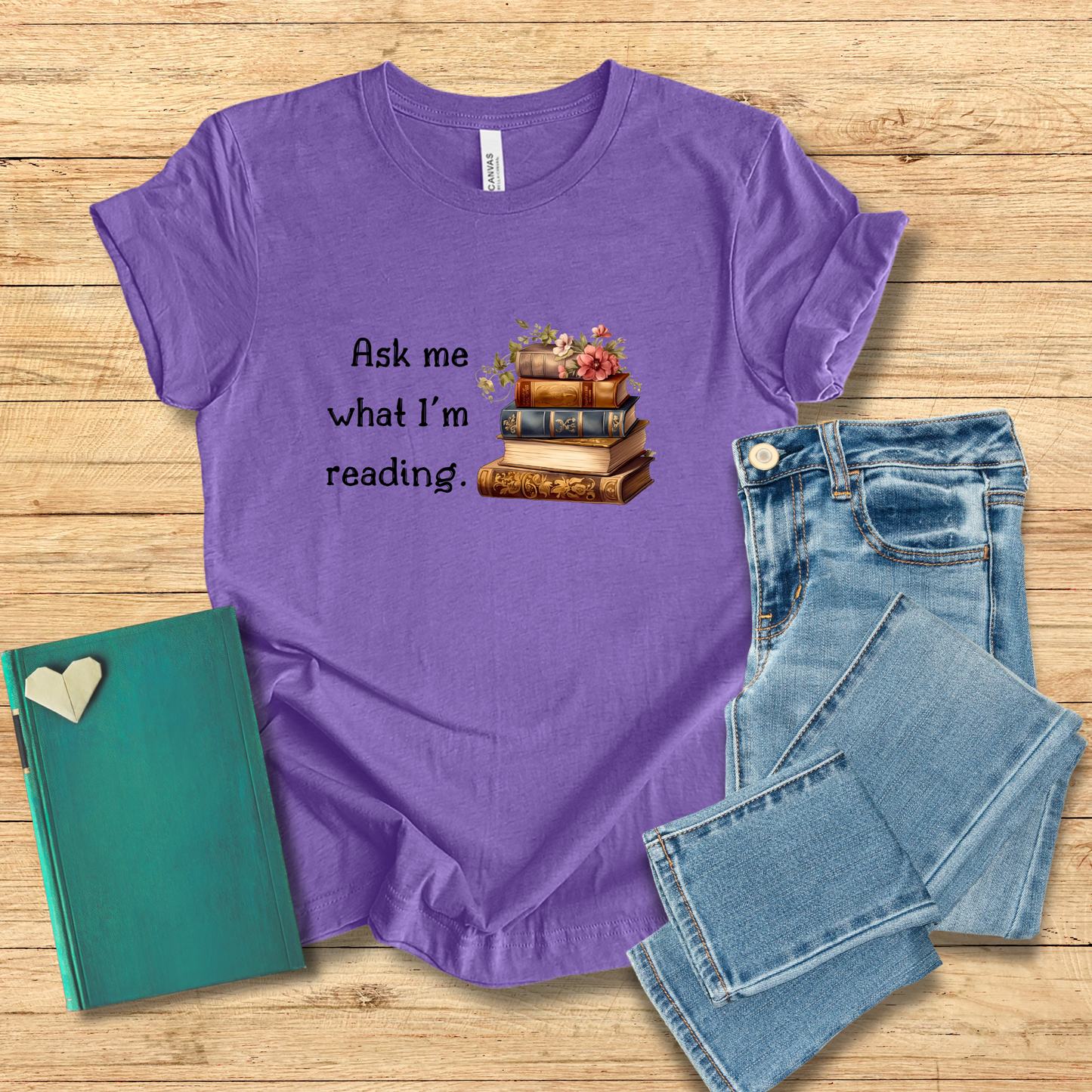 Ask Me What I'm Reading Tee